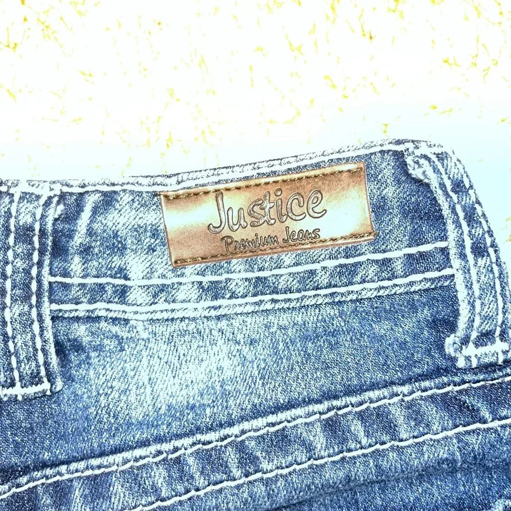 Justice Simply Low Bootcut Girls Jeans Size 6R - Picture 11 of 12